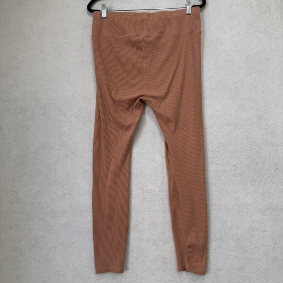 Pact Leggings Womens XL Rose Pink Organic Cotton High Rise Yoga Stretch Pants - Picture 8 of 10